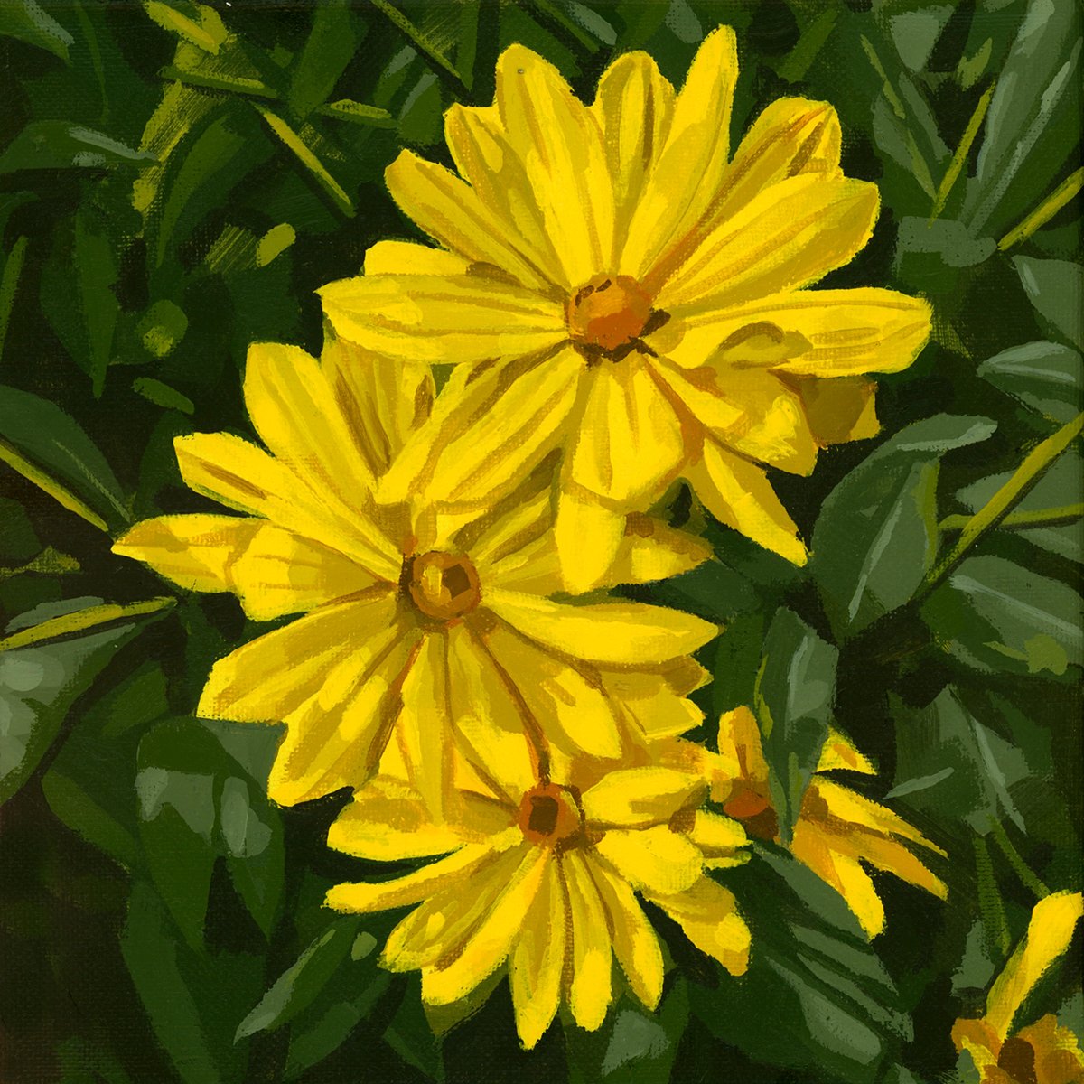 Yellow Flowers in September — Julia Emiliani Creative